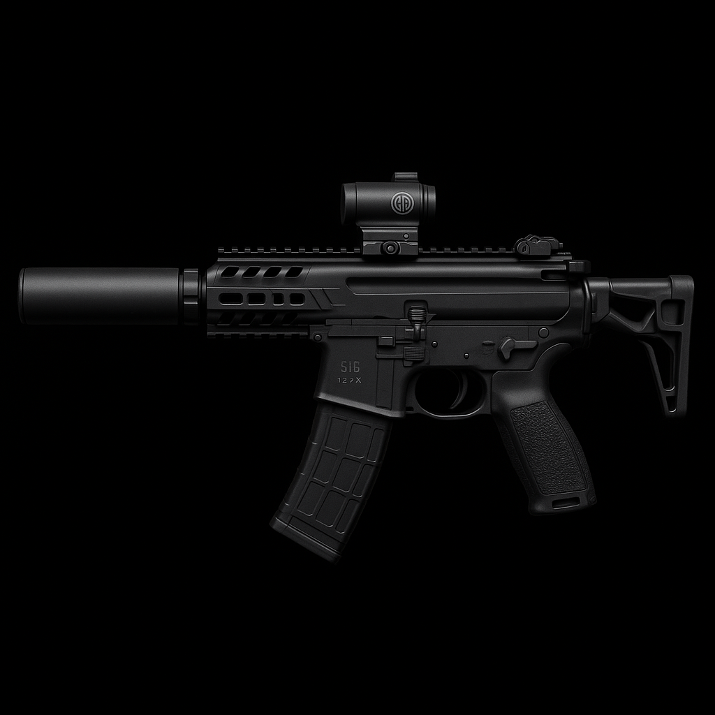 MPX submachine gun